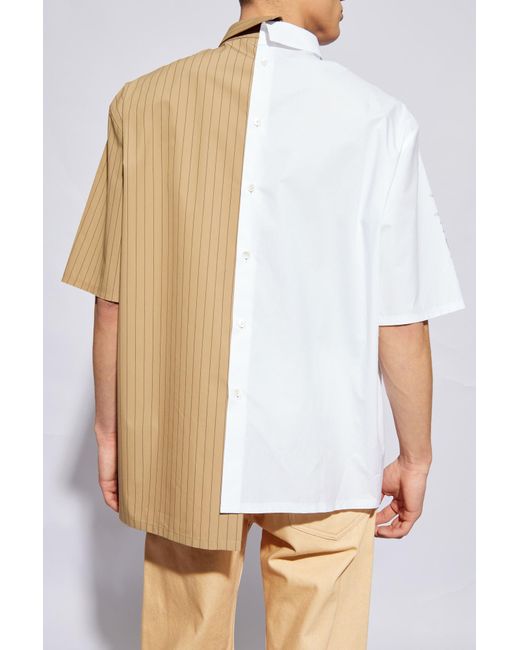 Lanvin White Short-Sleeved Shirt for men