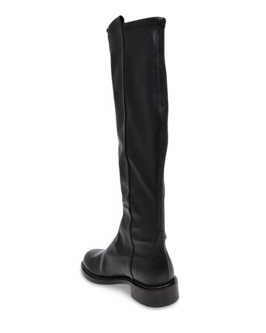Stuart Weitzman Black "Gisele" Boots
