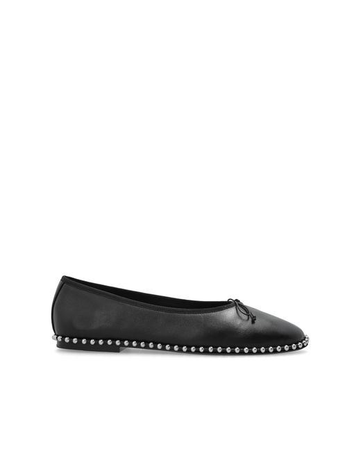 Alexander Wang Black Ballerinas Lina