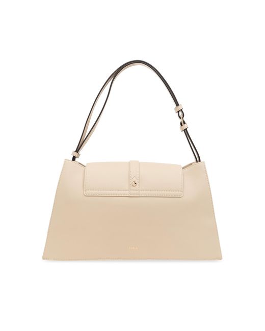 Furla Natural Nuvola Shoulder Bag