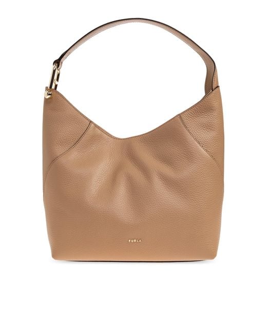 Furla Brown 'Lara Medium' Shoulder Bag
