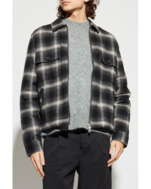 AllSaints Black Jacket 'Bayo' for men