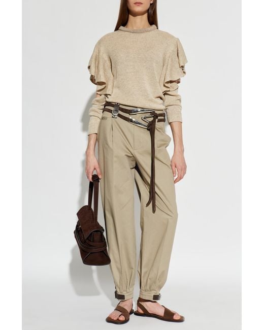 Moschino Natural Linen Sweater