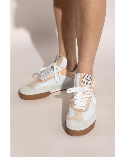 Chloé White Sneakers Kick