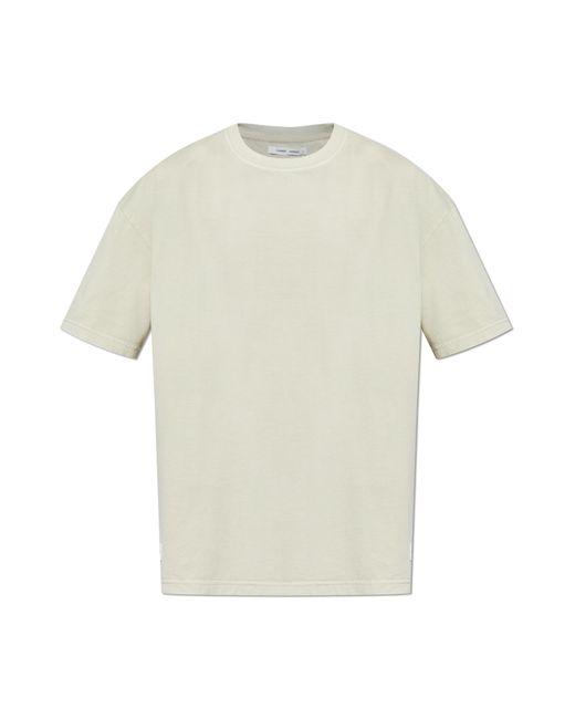 Samsøe & Samsøe White T-Shirt "Sapigment" for men