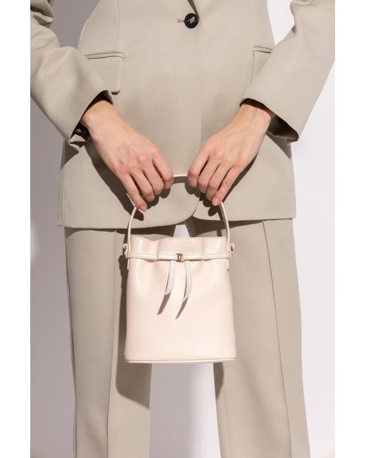 Ferragamo Natural Leather Handbag