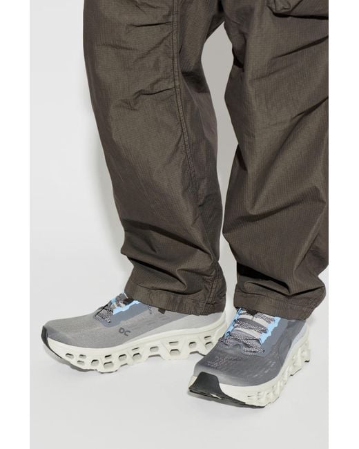 On Shoes Gray 'Cloudmster 3' Sports Shoes for men