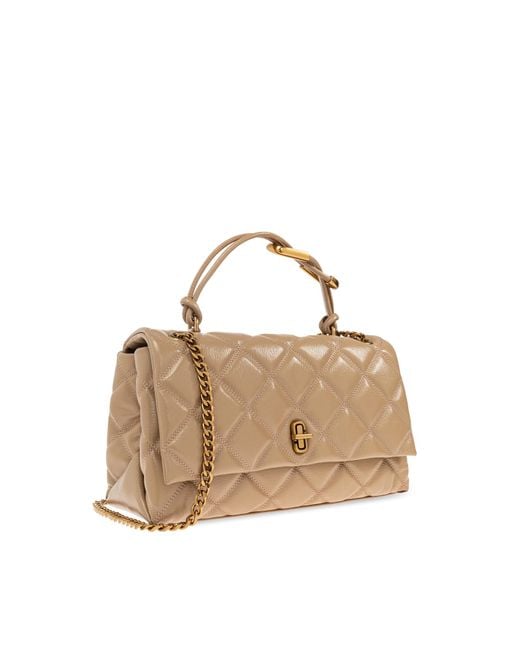 Marc Jacobs Natural Handbag "The Quilted Dual Convertible"