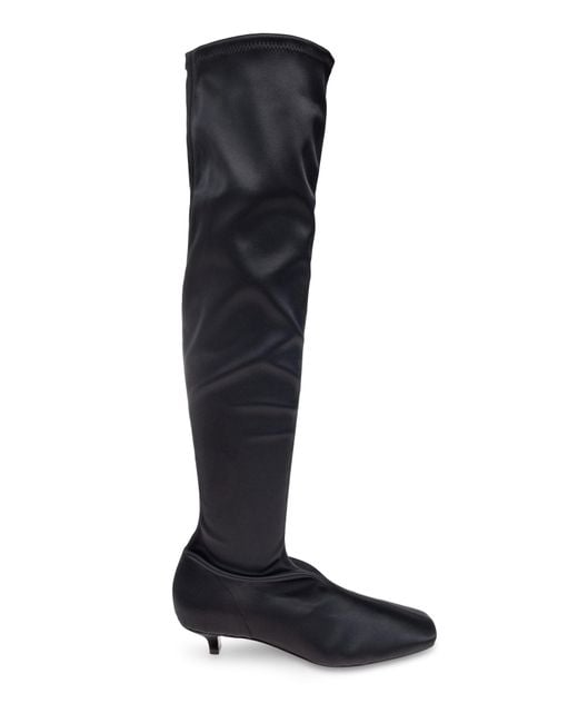 Totême  Black Over-The-Knee Boots