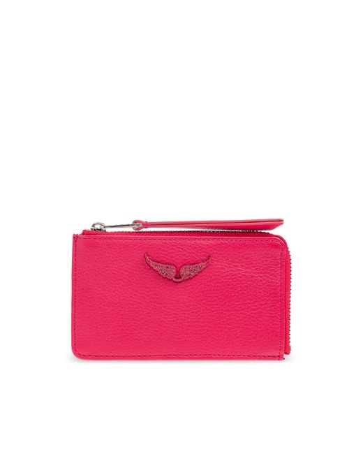 Zadig & Voltaire Pink Card Case