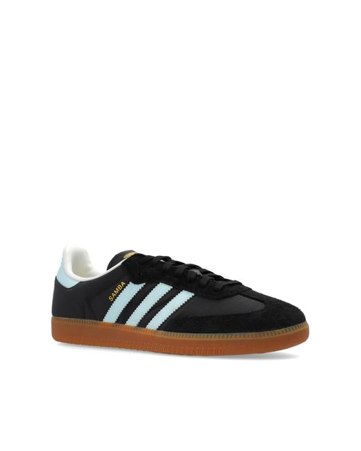 Adidas Originals Black 'samba Og' Sports Shoes, for men