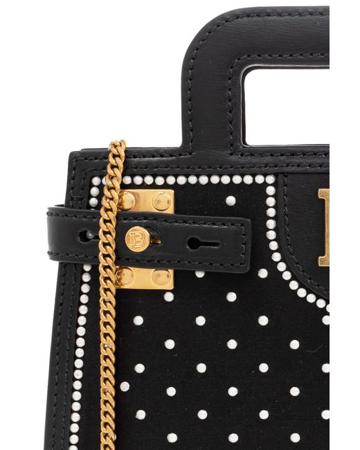 Balmain Red Handbag B-Buzz Small