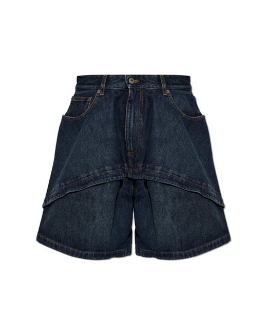 Loewe Blue Denim Shorts