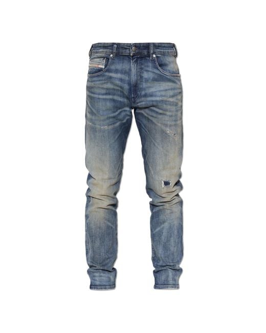 DIESEL Blue '2062 D-Strukt-W Jogg' Jeans for men