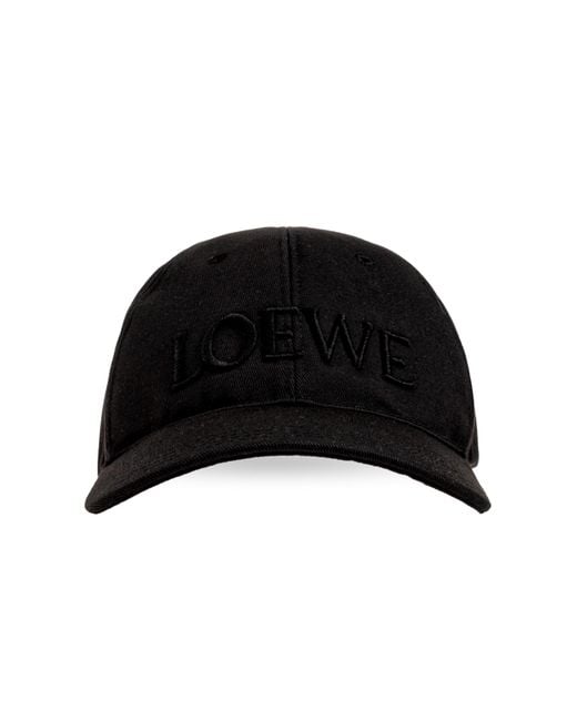 Loewe Black Baseball Cap