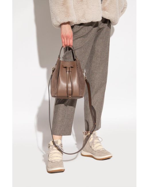 Furla 'miastella Mini' Bucket Bag in Brown