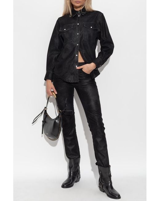 Isabel Marant Black Shirt 'Karima'