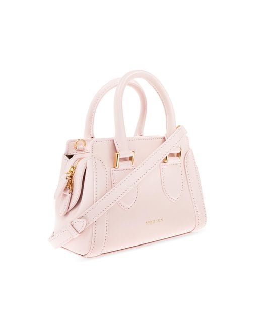 Alexander McQueen Blue Handbag "Birdee Mini"