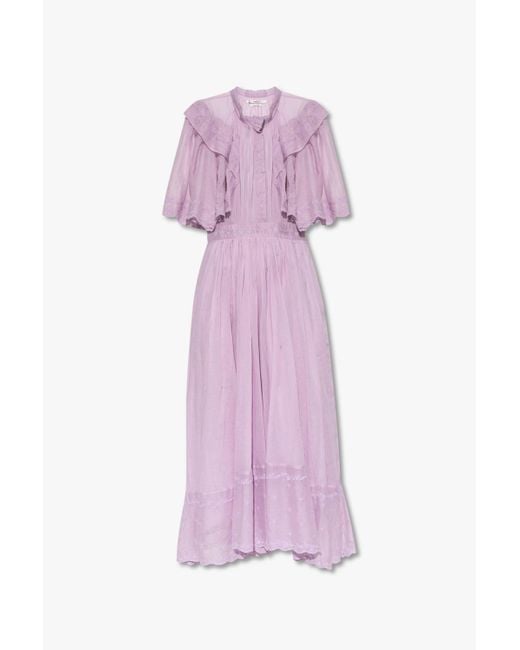 Étoile Isabel Marant Purple 'leola' Dress