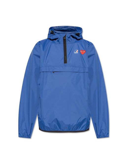 COMME DES GARÇONS PLAY Blue Jacket