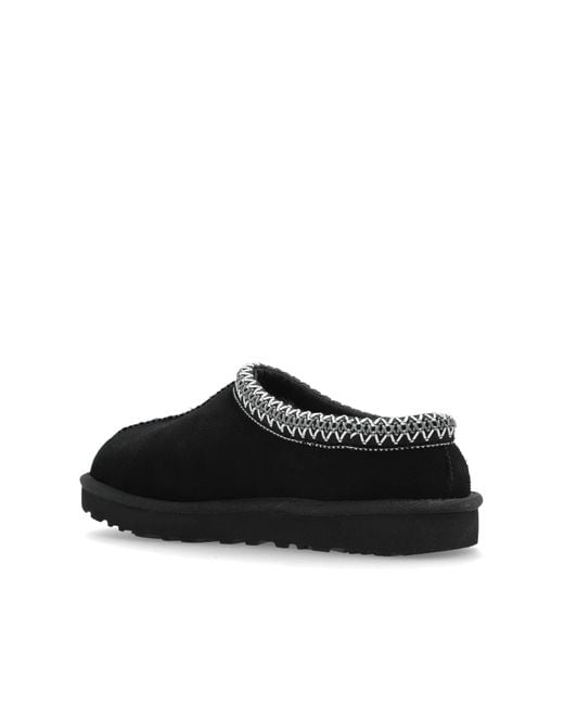 Ugg Black Tasman Ii Slides