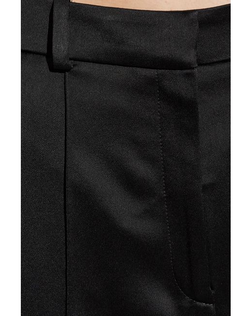 Balmain Black Trousers With Stitching On The Legs