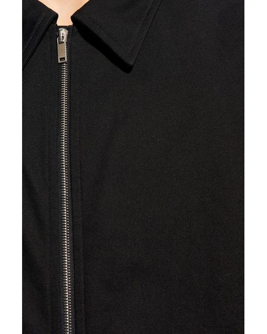 Jil Sander Black + Shirt With Logo, for men