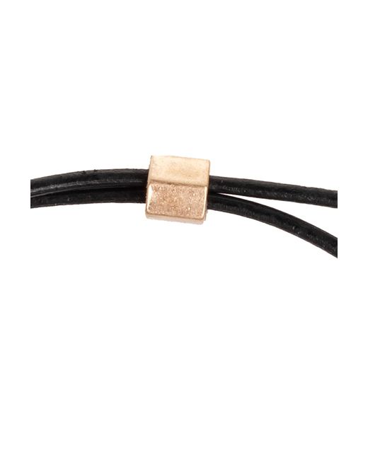 AllSaints Black Adjustable Bracelet,