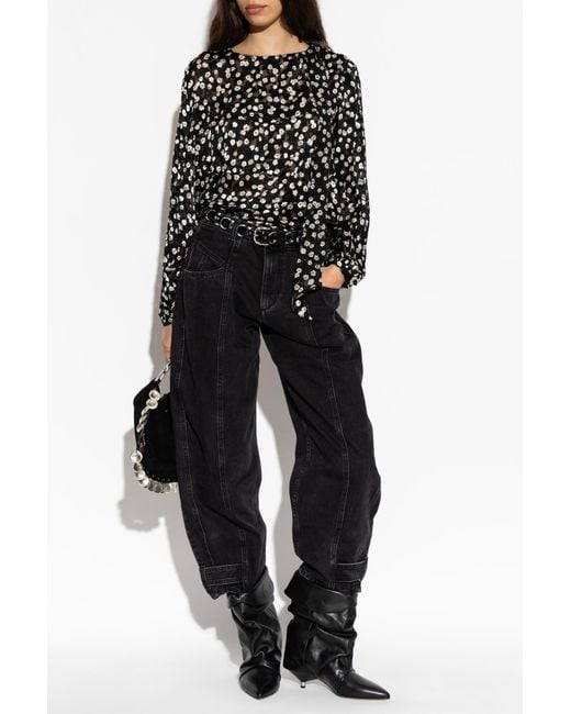 Isabel Marant Black "Leja" Jeans