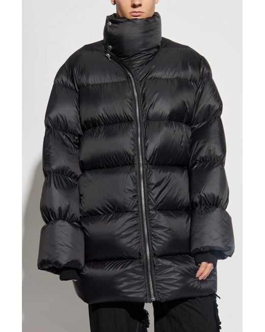 Rick Owens Gray 'Turtle' Down Jacket for men