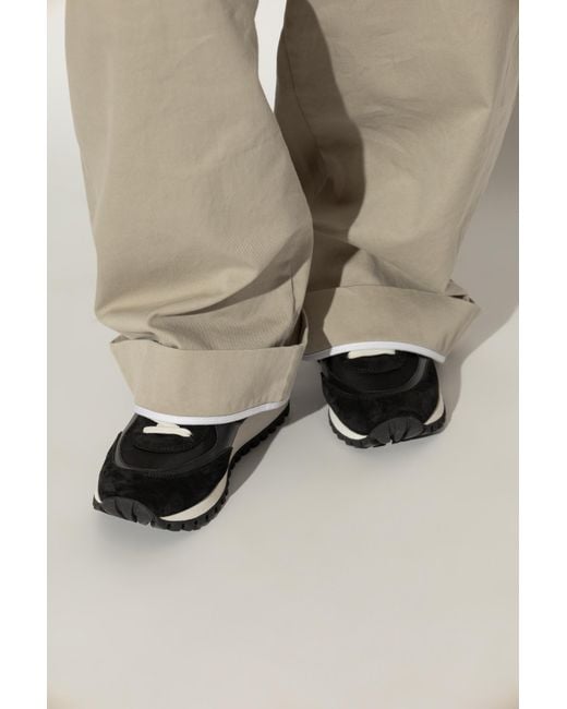 Gianvito Rossi Black Sports Shoes Gravel