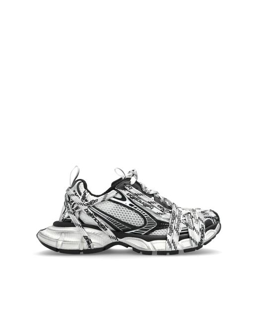 Balenciaga Metallic '3Xl' Sports Shoes