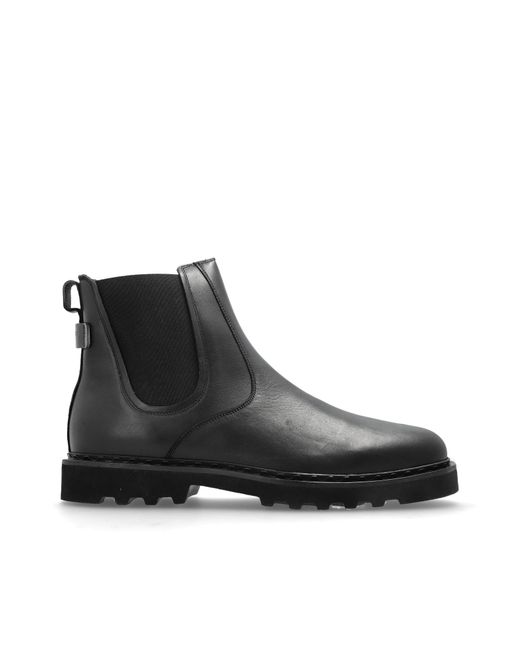 AllSaints Black Chelsea Boots 'Skiff' for men