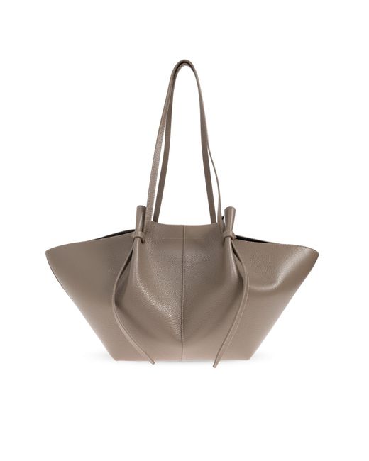 Yuzefi Gray "Mochi Large" Shopper Bag