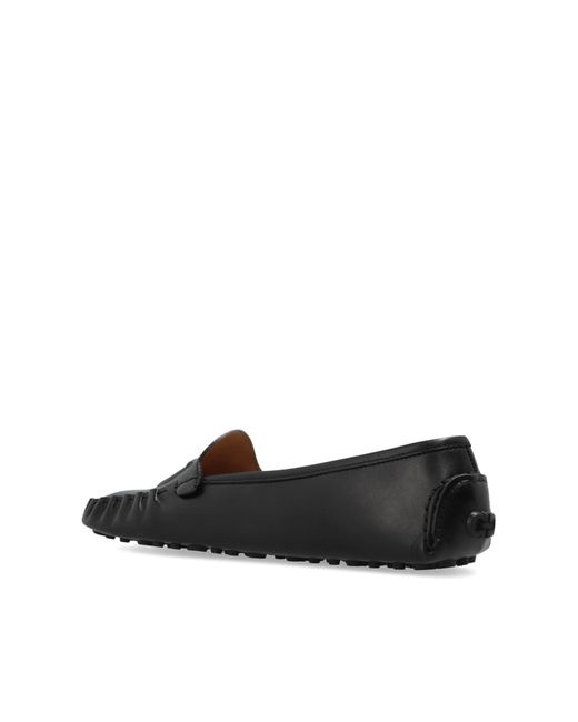 Ferragamo Black "Danel" Loafers