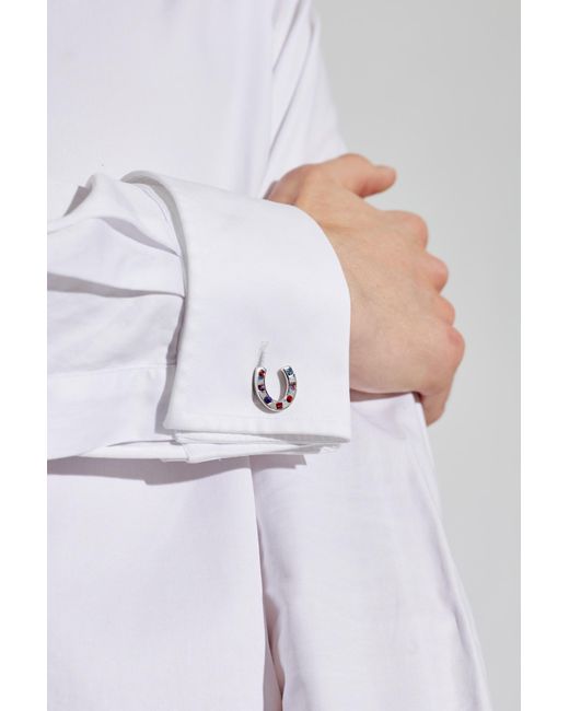 Paul Smith Metallic Cufflinks for men