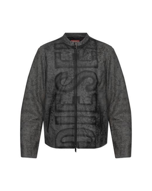 DIESEL Gray Jacket 'L-Evert-A' for men