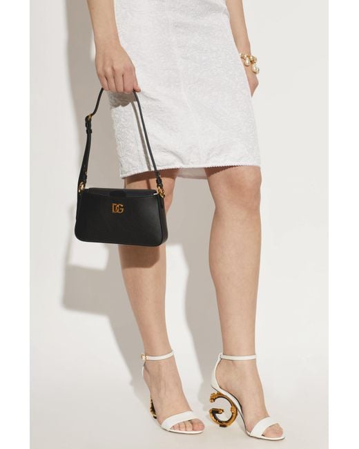 Dolce & Gabbana Black Leather Bag