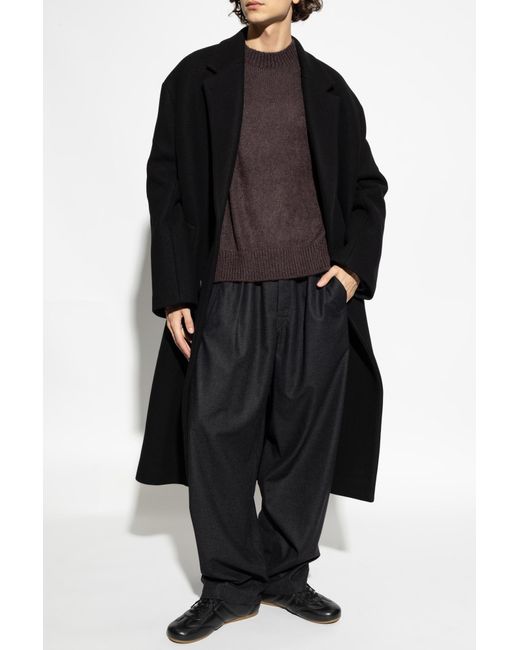 Studio Nicholson Black Coat 'Diall' for men