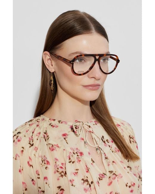 Isabel Marant Brown Corrective Glasses