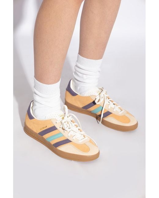 Adidas Originals Natural ‘Gazelle Indoor’ Sports Shoes