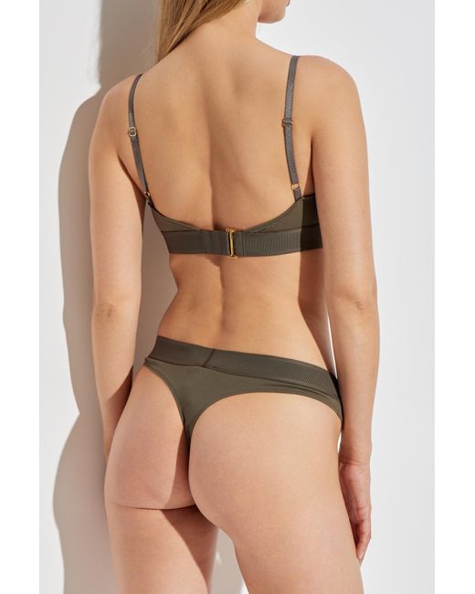 Tom Ford Brown Logo Bra