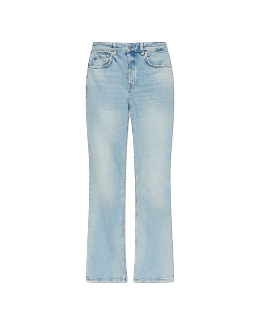 Represent Blue Jeans With A Vintage Effect for men