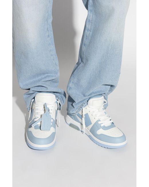 Off-White c/o Virgil Abloh Blue 'Out Of Office' Sports Shoes for men