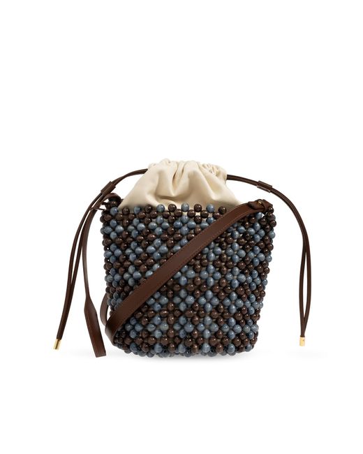 Marni Black Beaded Bag