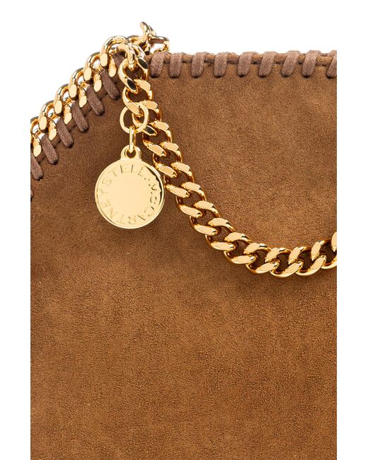 Stella McCartney Brown Handbag Falabella Tiny