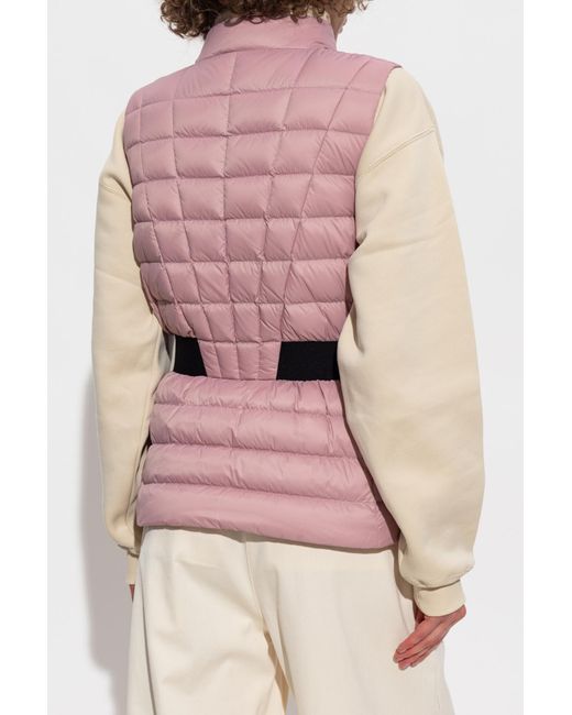 Moncler Pink Valmarie Down Vest