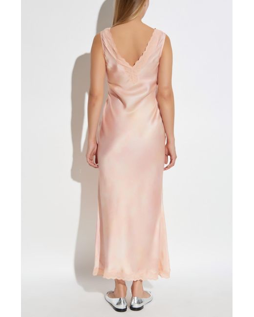 LoveShackFancy Pink Dress 'Bier'