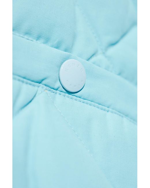 KENZO Blue Sweater With Patch