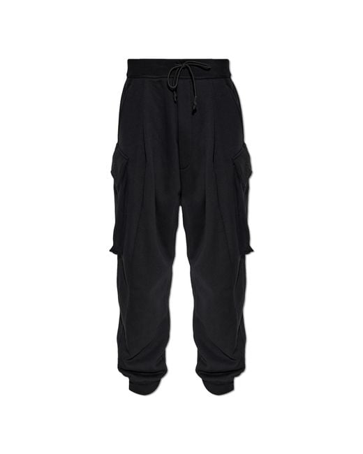 DSquared² Black Sweatpants for men